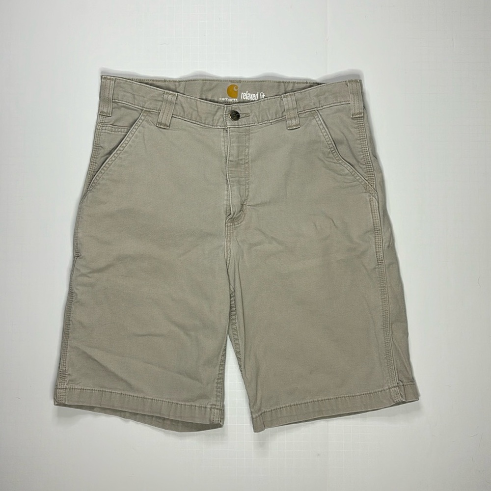 Men’s Carhartt Relaxed Fit Khaki Shorts Size 34